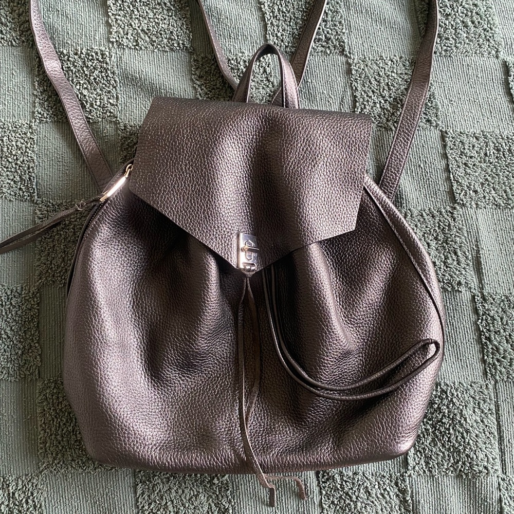 Rebecca Minkoff Darren Signature Leather Backpack with tags